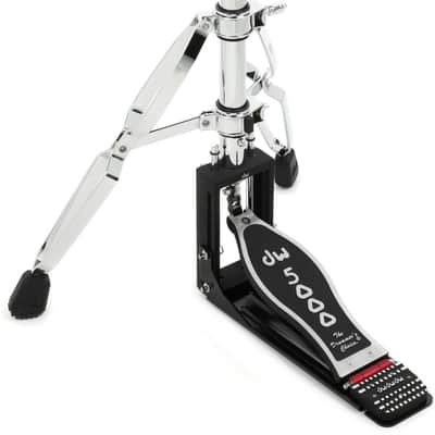 DW DWCP5500TD 5000 Series Heavy Duty Hi-hat Stand - 2-leg  Bundle with DW DWCP5710 5000 Series Straight Cymbal Stand image 2