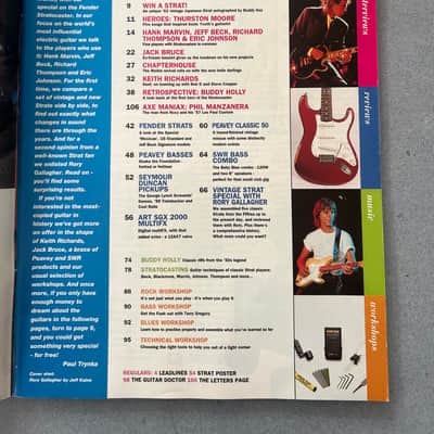 Guitar Magazine Rory Gallagher Stratocaster Issue 1992 - Multi image 2