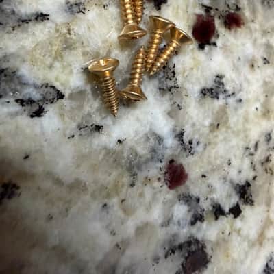 DiMarzio Pickguard Screws 80s NOS - Gold image 7