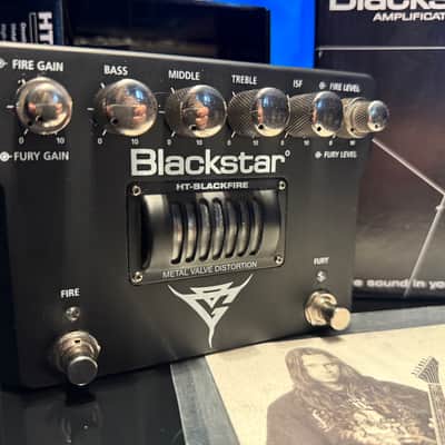 Blackstar HT-Blackfire Gus G Metal Valve Distortion 2010s - Black image 2