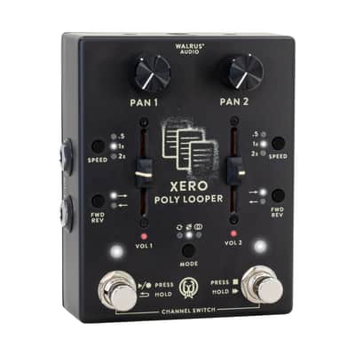 New Walrus Audio Xero Polylooper Looper Guitar Effects Pedal Black image 6