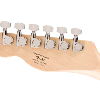 Fender Squier Affinity Series Telecaster Thinline in Olympic White image 9
