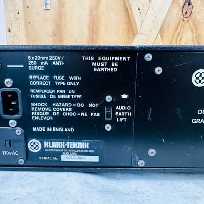 Immagine Klark Teknik DN360 2-Channel 31 Band Graphic Equalizer - Tested & Working #1442 - 7