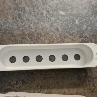 Fender Stratocaster pickup covers 1980s Fullerton AVRI rounded tops 1954 1955 1955 1956 image 5