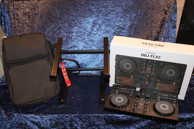 Pioneer DDJ-FLX2 + Stand + Case image 1