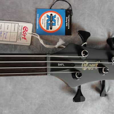 Cort Artisan Series B4FL Fretless Electric Bass Guitar Bartolini Pickups New image 6
