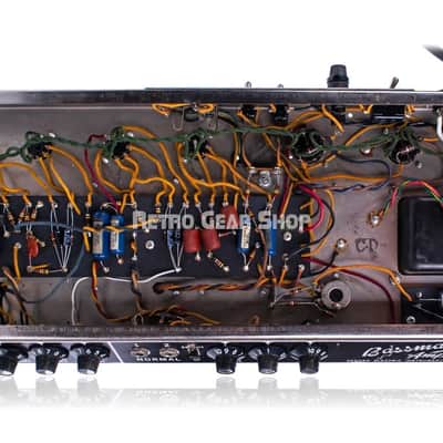 Fender Bassman AB165 1965 Vintage Tube Guitar Amp Head Rare Serviced image 5