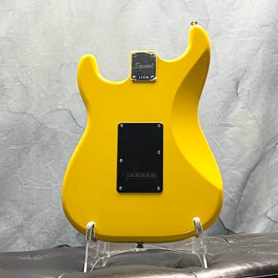 Squier Loaded FSR HSS Stratocaster Body Graffiti Yellow image 2