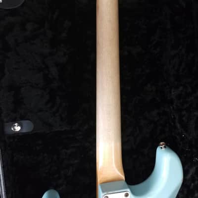 Fender Stratocater Custom Shop Relic 62 L.E. Namm 2007 Daphne Blue Abigail Ybarra handwound 2007 - Daphne Blue image 11