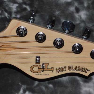 2021 G&L *Tribute*  ASAT Classic Semi-Hollow - Charcoal Blackburst image 4