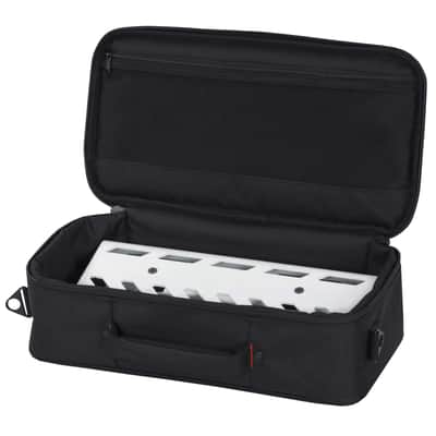 Gator Cases GPB-LAK-WH Small White Aluminum Guitar Bass Pedal Board w Carry Bag image 3