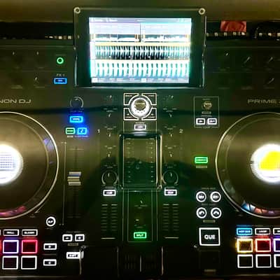 Denon DJ PRIME 2 New Discontinued Standalone DJ Console with New Decksaver image 4