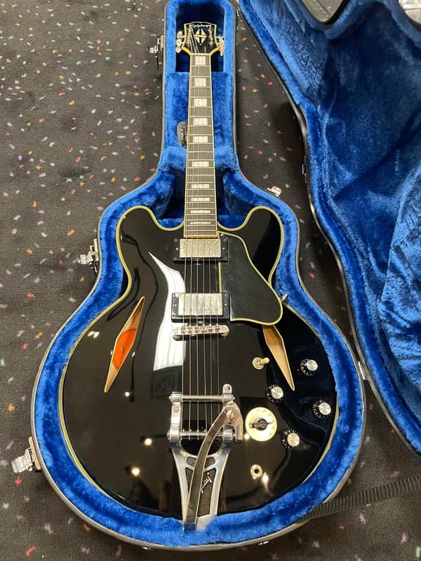 Epiphone Shinichi Ubukata Signature ES-355 2019 - Present - Ebony image 1