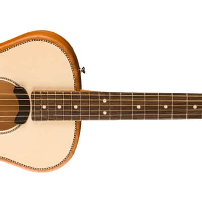 Fender Highway Series Parlour All Solid Acoustic Electro Guitar Incl Deluxe Gig Bag image 4