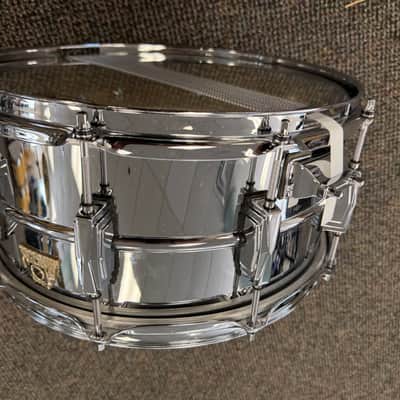 Ludwig LM402 50th anniversary Limited Edition 6.5 X 14 snare drum - Chrome image 6