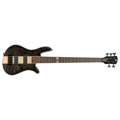 Spector NS-2000/5 Dan Briggs Signature Model 5-String Bass - Black/Walnut Stain image 3