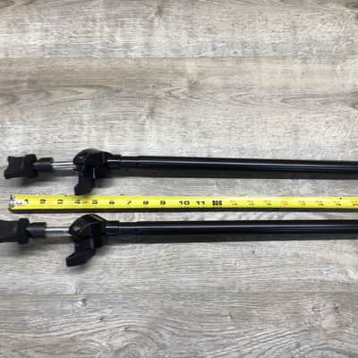 Set of 2 Roland 22" Ball Adjusting Cymbal Mounts w/ Wing Nuts, Roland Anti-Spins & Felts image 2
