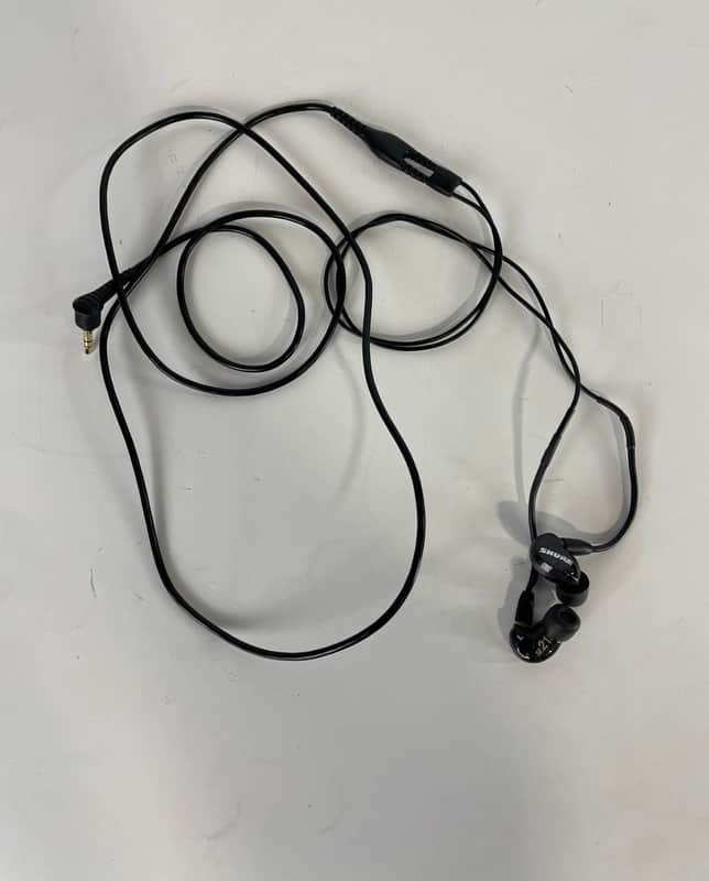 Shure SE215 Single Driver In-Ear Monitors, Black image 1