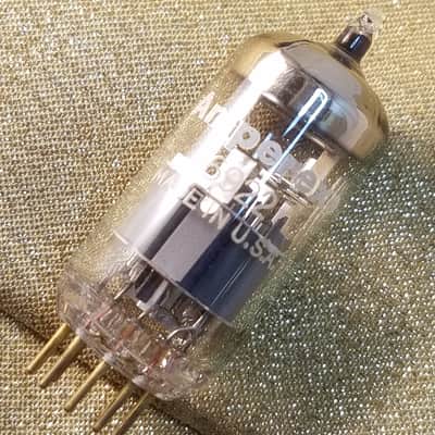 Amperex 6922 tNOS AT1000 TESTED Vacuum Tube PQ Premium Quality USA Gold Pins E88CC dual triode 1960-1966 image 8