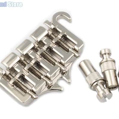 3-point Nickel Bridge for Vintage Gibson® Epiphone® EB Bass, SG Ripper - Made in Japan image 1