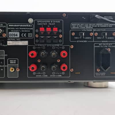 Marantz - SR670 Audio Video Surround Receiver image 9