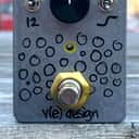 VFE Pedals Standout v3 mid booster & tilt EQ - Bare Metal / Big Black + Gold
