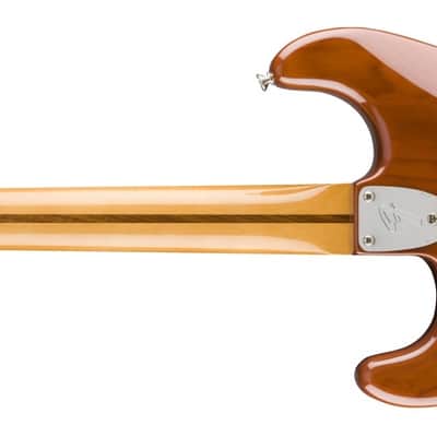 Fender Vintera '70s Stratocaster, Maple Fingerboard, Mocha w/ Deluxe Gig Bag and Fender Play Prepaid Card image 2