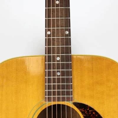 Vintage 1970-1971 Gibson J-50 ADJ Natural Acoustic Guitar 1970s USA image 5