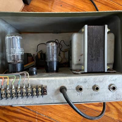 Vintage Handmade Tube Amplifier NOS RCA 6L6 Tubes Triad Transformers image 1