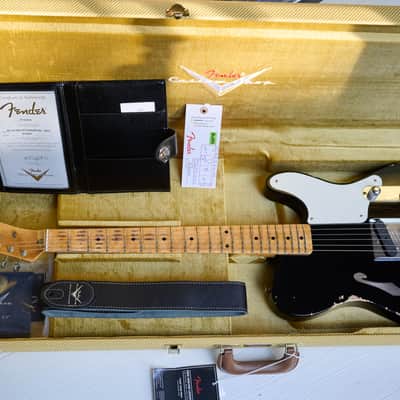 Fender Custom Shop LTD Red Hot Esquire 2025 - Aged Black Relic - Hand Wound Pickup - MINT image 1
