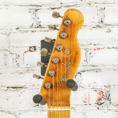 Fender - 2025 Custom Shop Limited Edition 50s Pine Esquire Electric Guitar Cimarron Red w/OHSC and COA - USED image 7