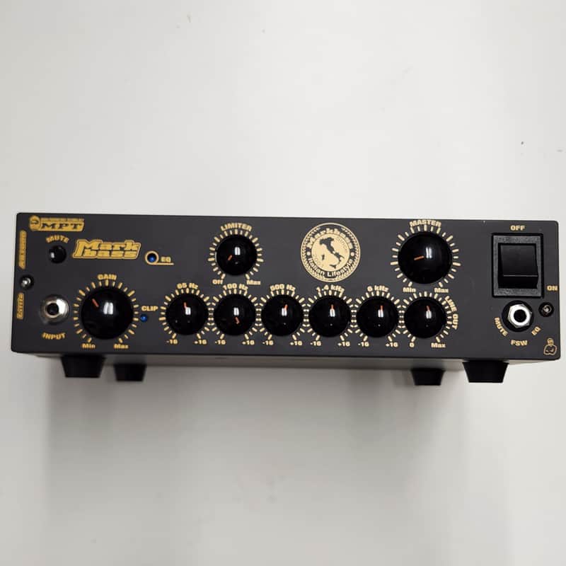 Markbass Little AG 1000 Andrew Gouché Signature 1000-Watt Bass Amp Head 2021 - Present - Black image 1