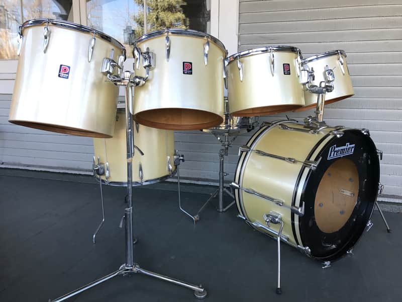 Premier "Baron" 7-Piece Drum Kit image 1