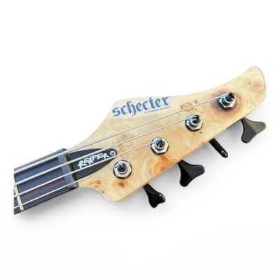 Schecter Reaper-4 Bass Guitar - Natural Satin image 4