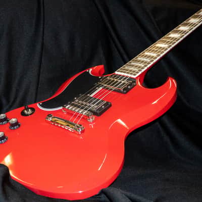 Gibson SG Custom Lefty M2 Measure 2024 - Cardinal Red image 7