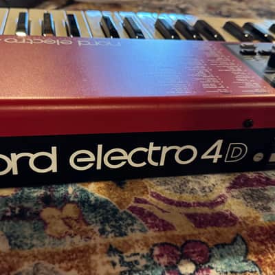 Nord Electro 4D SW61 Semi-Weighted 61-Key Digital Piano 2013 - 2015 - Red image 9