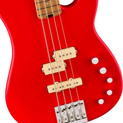 SPECIAL ORDER! Charvel Pro-Mod San Dimas Bass PJ IV in Ferrari Red image 6