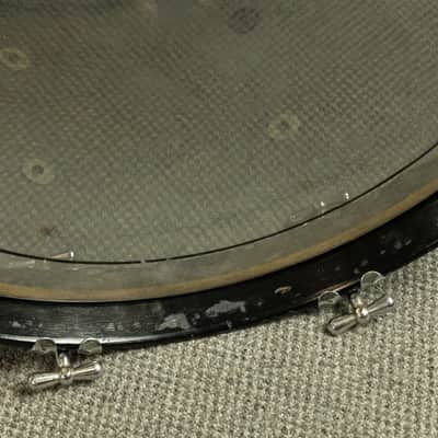 1960s Rogers Jet Black Pearl "Headliner" 14x20 9x13 and 16x16 Drum Set image 9