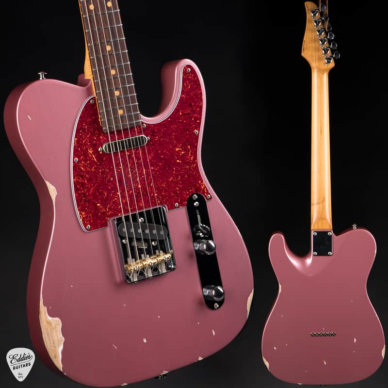 2024 - Suhr Eddie's Guitars Exclusive Roasted Classic T Antique - Burgundy Mist image 1