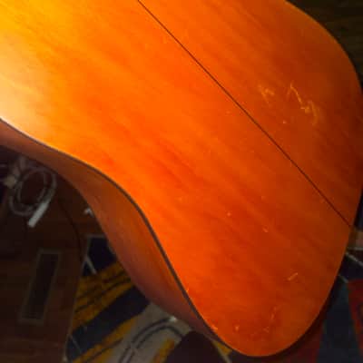 Jasmine S35QA Spruce / Quilted Maple Dreadnought 2010s - Natural image 3