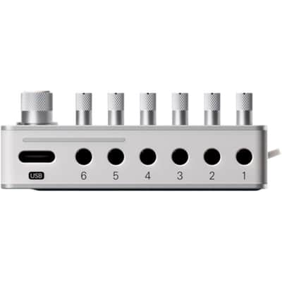 teenage engineering TX-6 Pro Mixer, Audio Interface, and Recorder (Silver) image 3