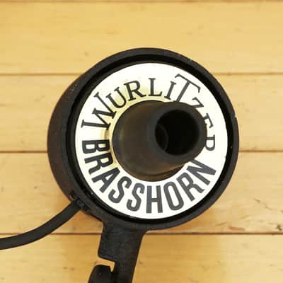 1967 Wurlitzer Brasshorn Model 7250 Vintage Brass Horn - Original Case, Price List, Harmon Mute! image 7