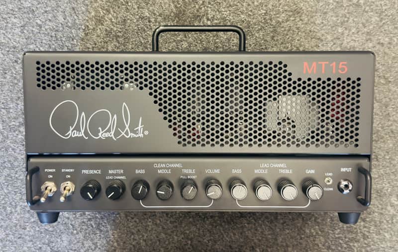 PRS MT 15 V1 Mark Tremonti Signature 2-Channel 15-Watt Guitar Amp Head image 1