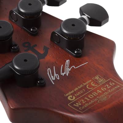Schecter C-1 Rob Scallon Satin Dark Roast image 16
