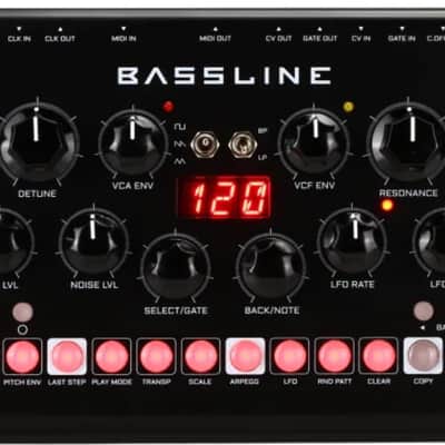 Erica Synths Bassline DB-01 Desktop Bass Synthesizer image 1