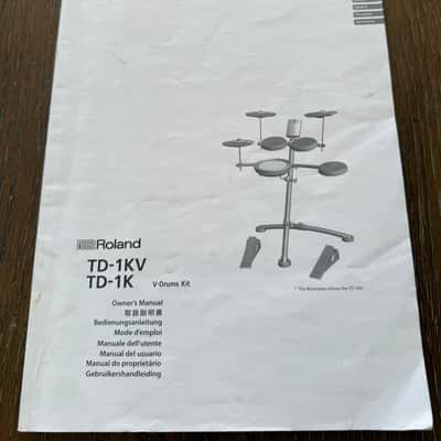 Roland TD-1KV TD-1K Electronic Drum Manual Free Shipping