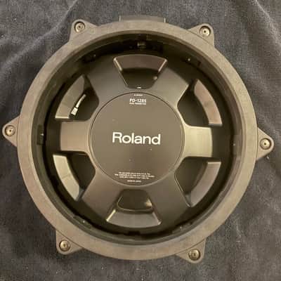 Roland PD-128S V-Pad 12" Mesh Snare Drum Pad (No Mount) 2010s - Black Chrome image 1