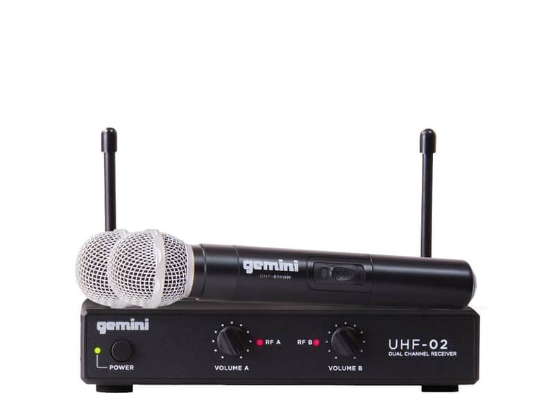 UHF-02M: Wireless Microphone System - S34 533.7+537.2 image 1