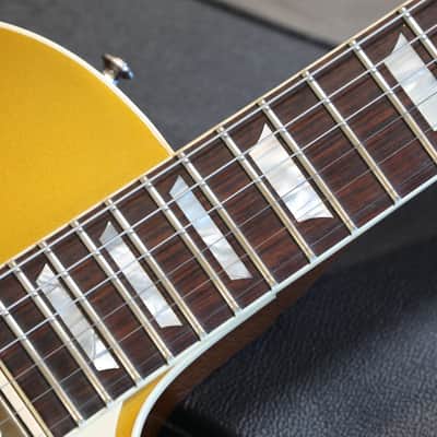 2016 Gibson Custom Shop Les Paul 1957 Reissue Electric Guitar Gold Top + COA OHSC image 9