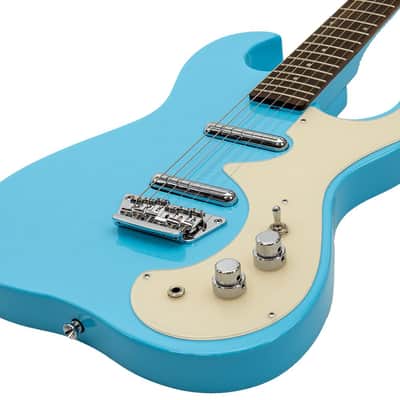 Silvertone  1449 - DBL Cut Bolt-on Lipstick Pickups image 2